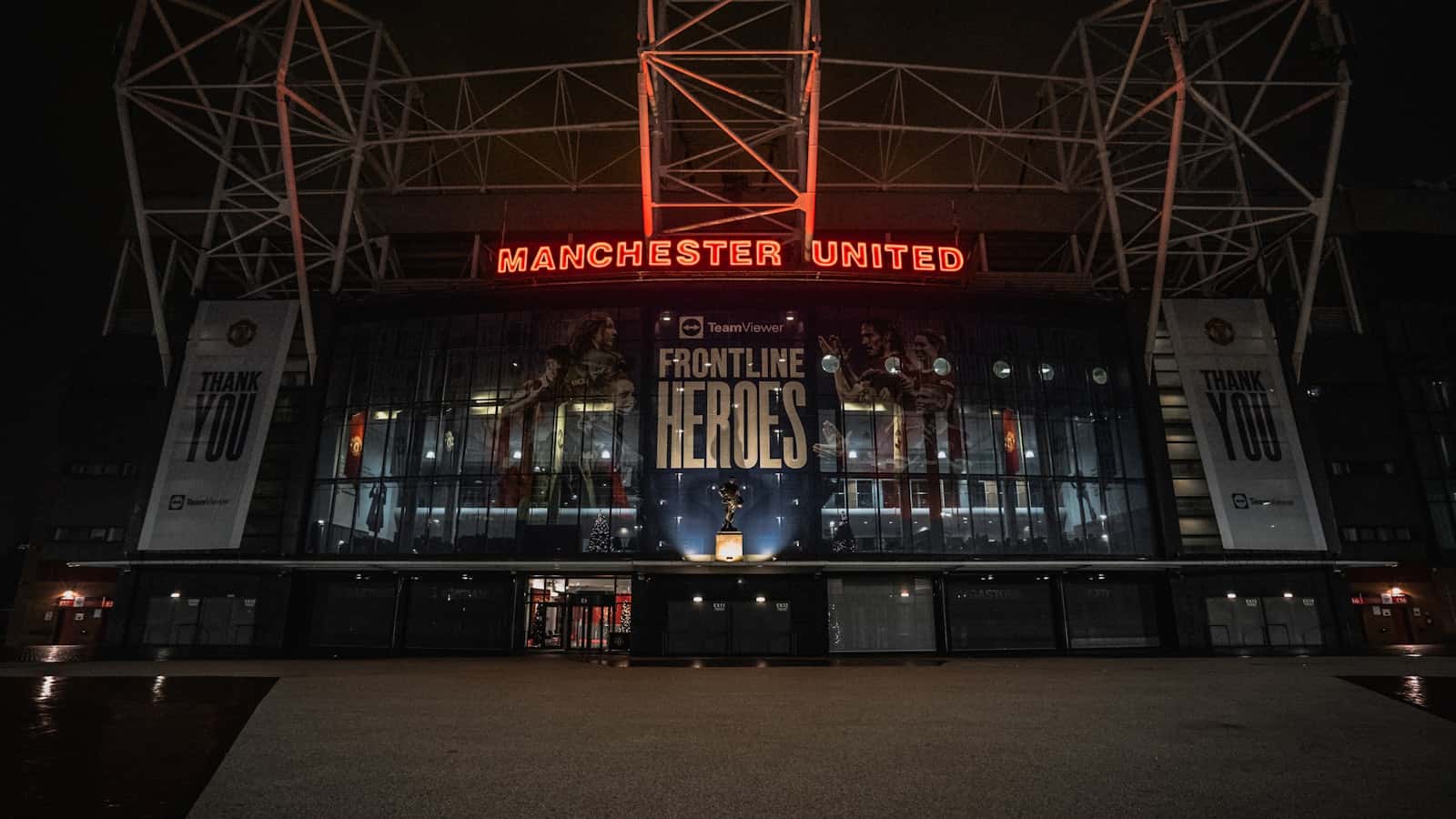 A large Manchester building with its sign